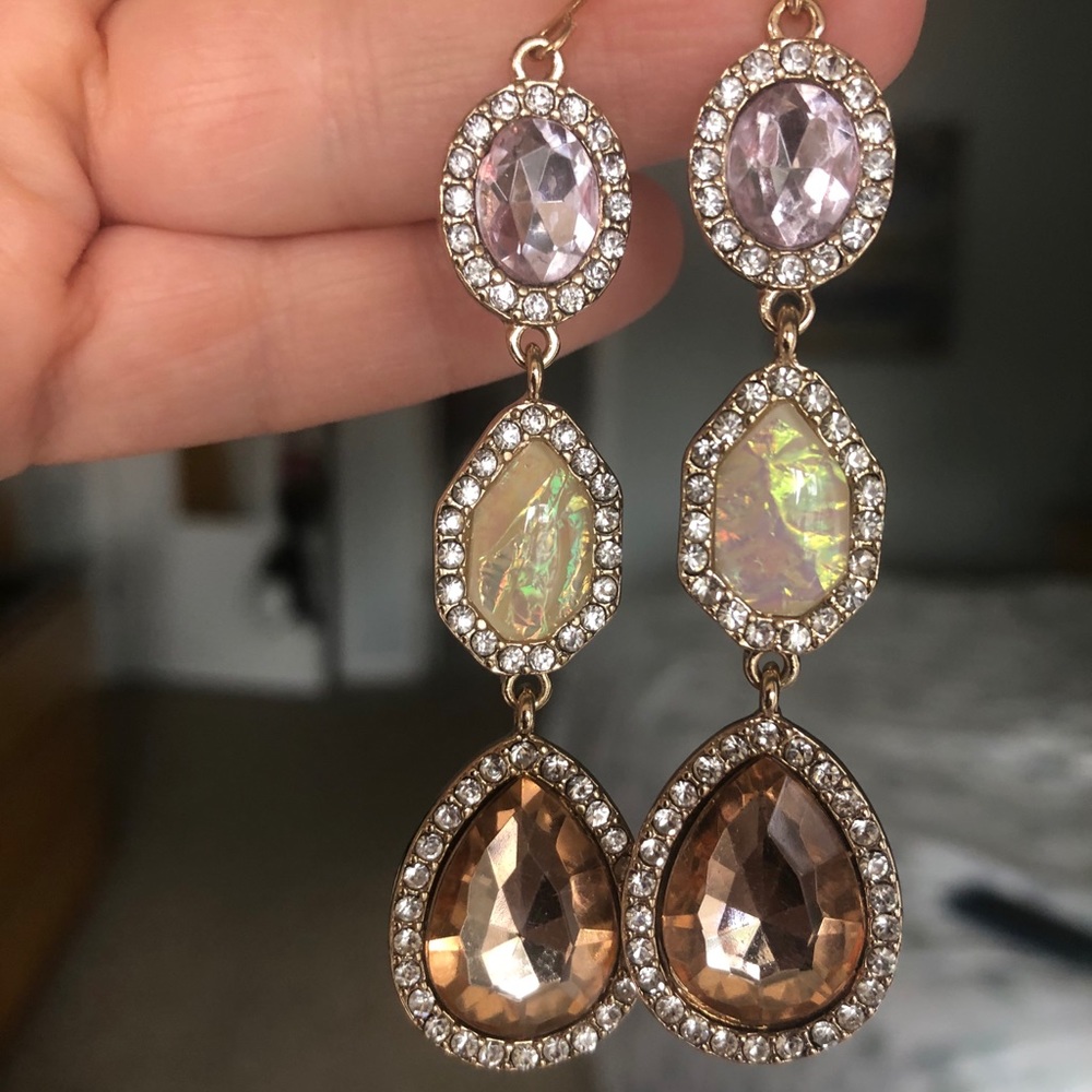 Baublebar gemstone drop earrings